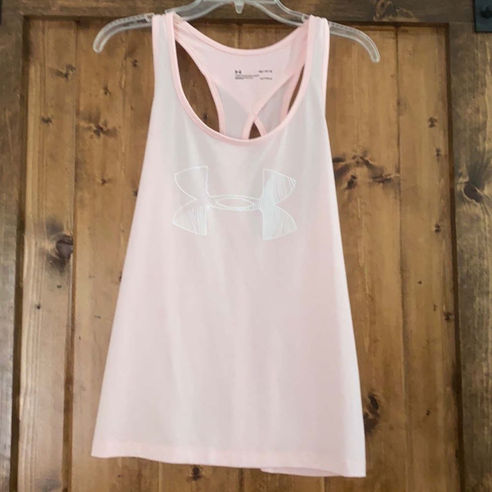 Under Armour Light Pink Racerback Training Tank